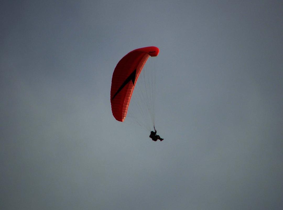 Paragliding in the Mount Subasio Park